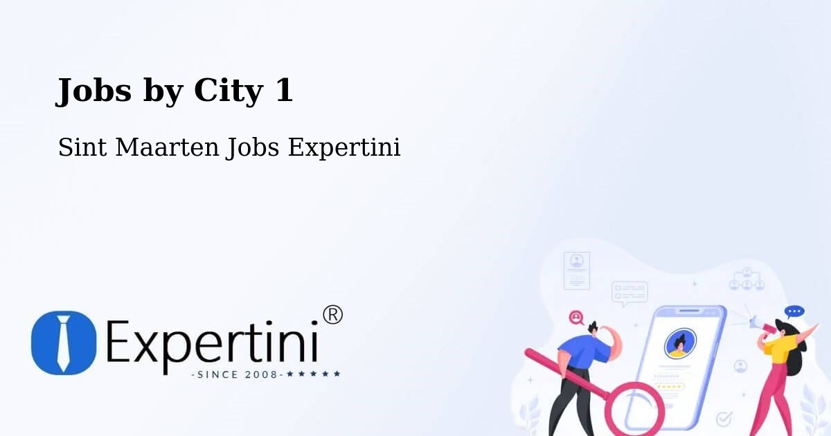 City Jobs in Sint Maarten - Expertini